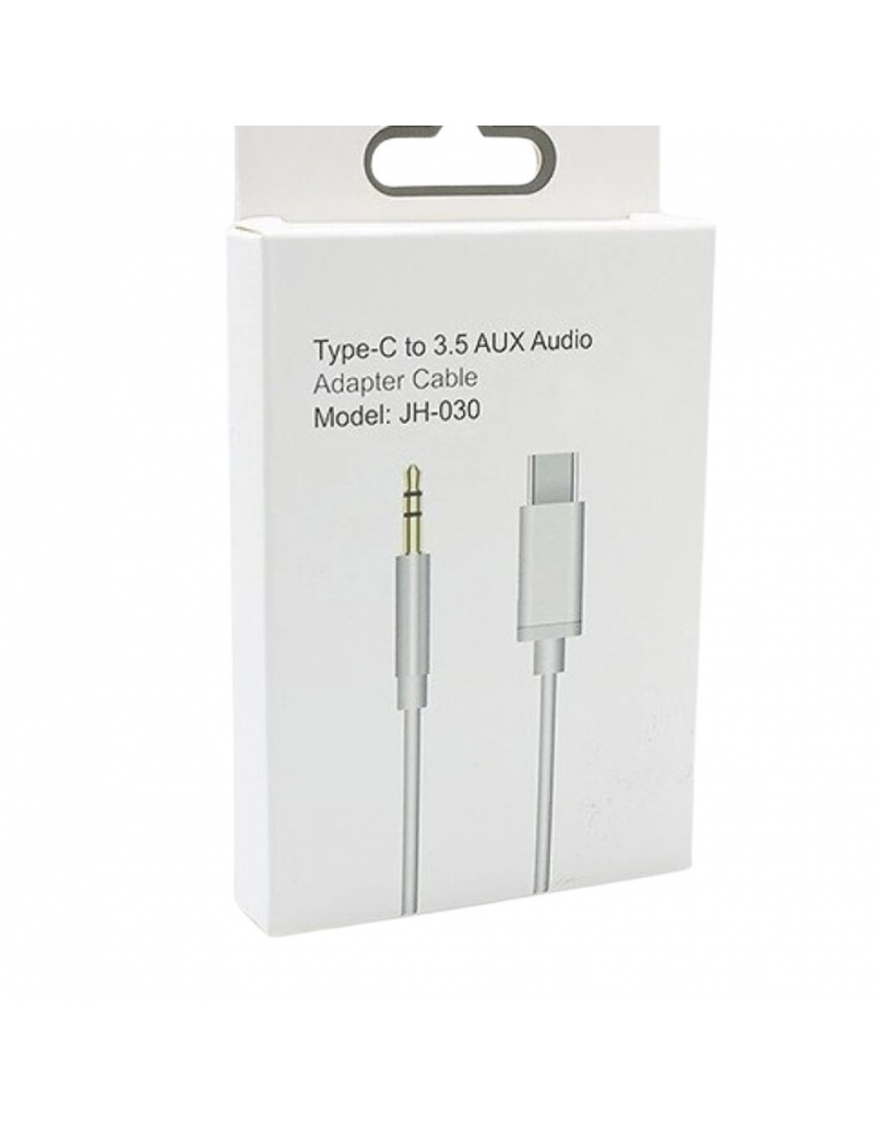 JH-030 TYPE-C TO 3.5 AUX AUDIO ADAPTER CABLE