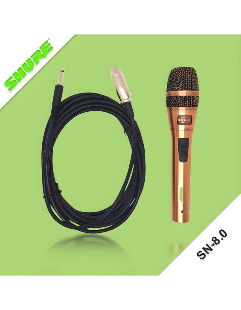 SHURE SN-8.0 MICROPHONE PROFESSIONAL FOR STAGE