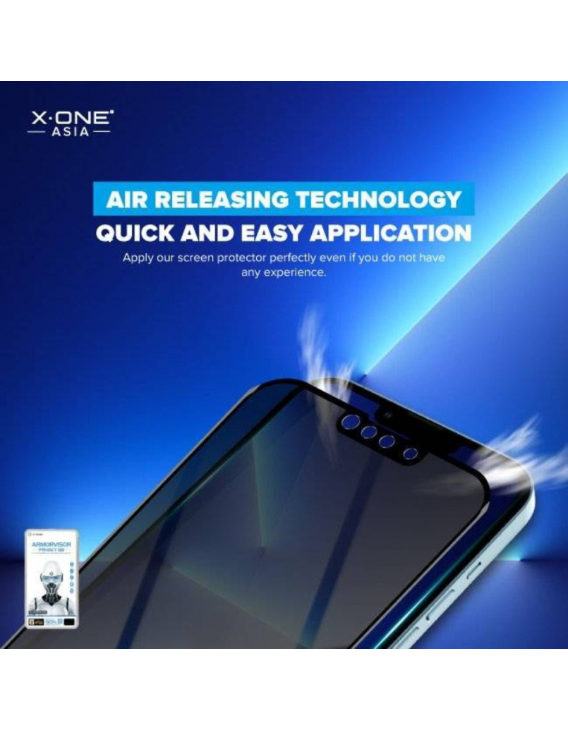 X-ONE 4TH GENERATION ARMORVISOR PRIVACY SCREEN PROTECTOR IPHONE 15 PLUS