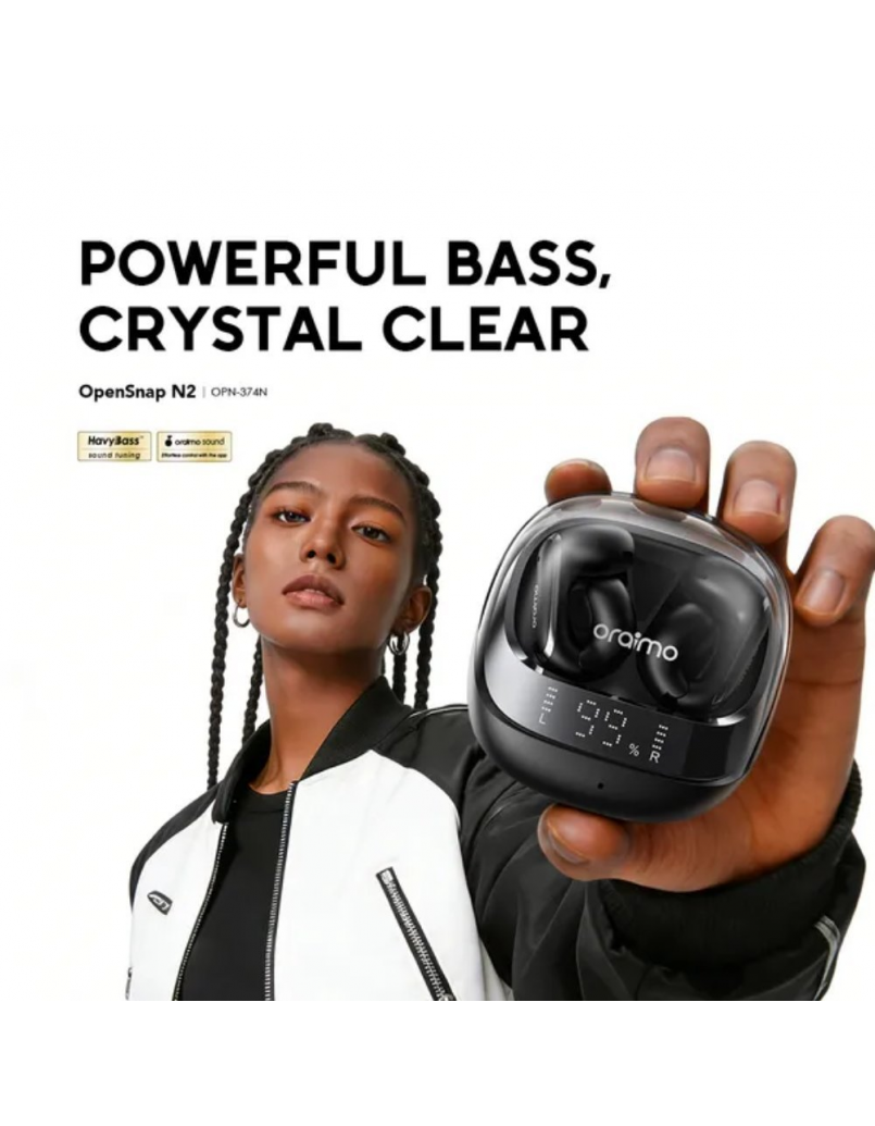ORAIMO OPN-374N OPENSNAP N2 POWERFUL BASS CRYSTAL CLEAR EARPHONE