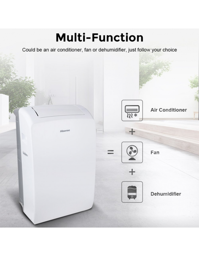 HISENSE PORTABLE AIR CONRITIONER 1.5HP