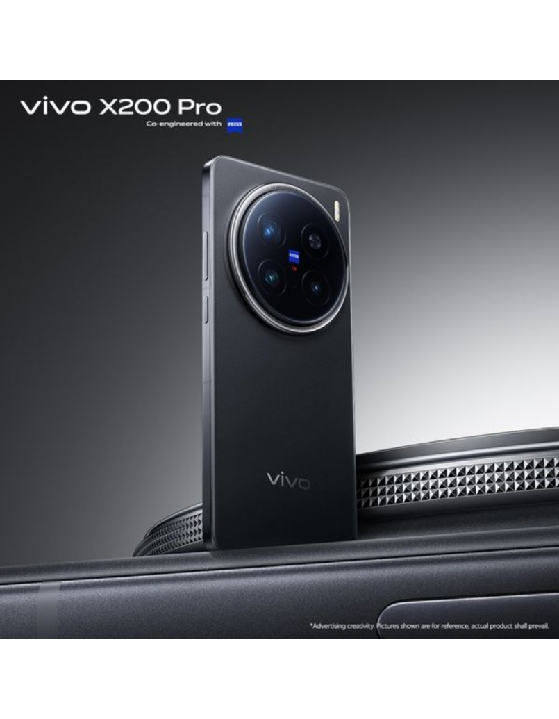 VIVO X200 PRO 16GB+512GB BLACK C/W STD PKG
