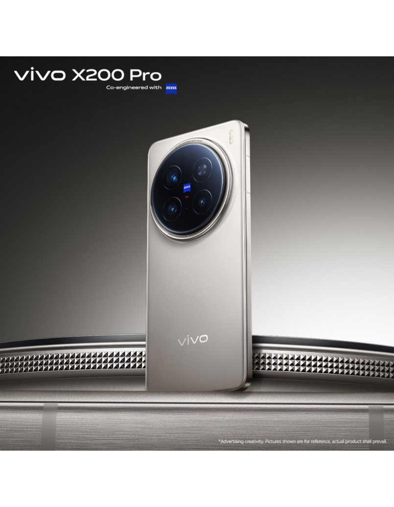 VIVO X200 PRO 16GB+512GB TITANIUM C/W STD PKG