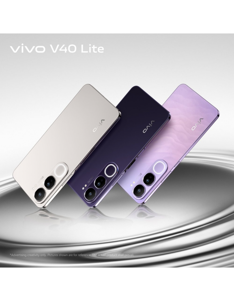 VIVO V40 LITE 12GB+256GB SILVER C/W STD PKG