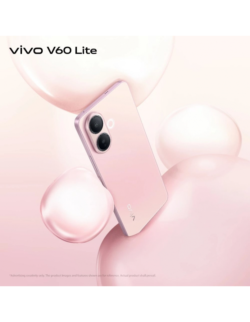 VIVO V60 LITE 5G 12GB+512GB PINK C/W STD PKG