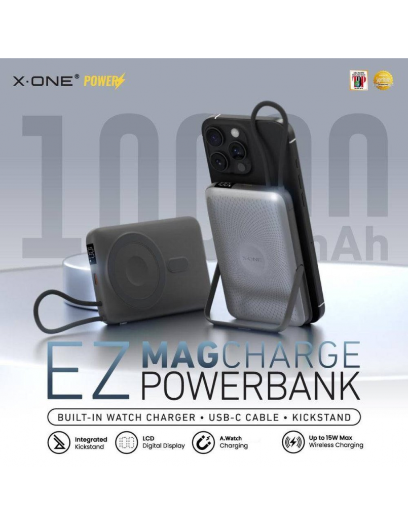 X-ONE EZ MAGCHARGER 2 10000MAH POWERBANK