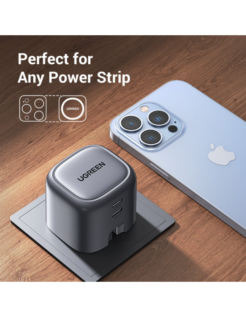 UGREEN CD294 45W NEXODE DUAL USB-C PD GAN FAST CHARGER