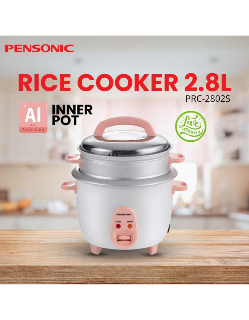 PENSONIC PRC-2802S CONVENTIONAL RICE COOKER 2.8L